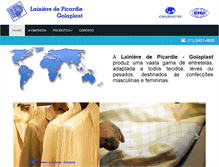 Tablet Screenshot of lainieredepicardie.com.br